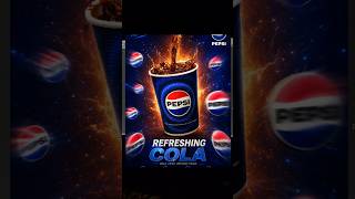 Photoshop pepsi poster design 👌 . #shorts #adobephotoshop #design #ytshorts