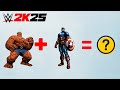 Captain America + The Thing Mashup in WWE 2K25 – Rocky Super Soldier!