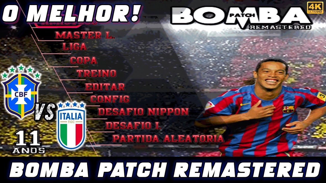 BOMBA PATCH REMASTERED 2007, PS2, AETHER SX2, PCSX2 - FULL HD