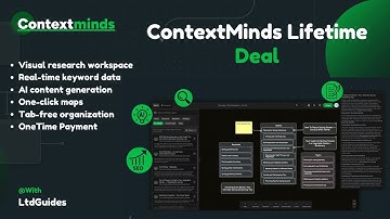 ContextMinds Lifetime Deal - The Best AI Writer Lifetime Deals in 2025