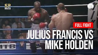 Julius Francis Vs Mike Holden British Heavyweight Le March 2000 Boxing