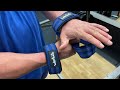 W8TRAIN Demonstration: How to use the Padded Figure-8 Wrist Lifting Straps for Pulling Movements