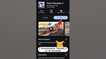 Downloaded TRAINZ SIMULATOR 3 in 15 Seconds | Free 😃 #shorts #viral