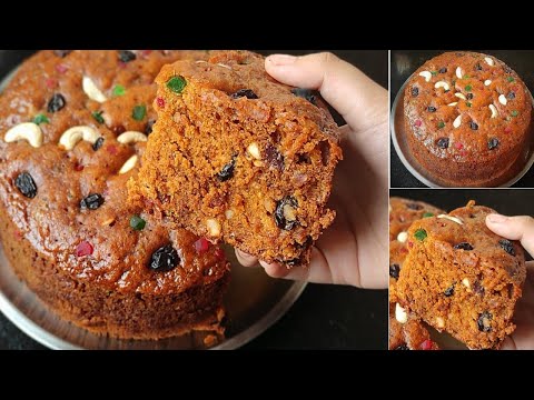 Christmas Special Fruit Cake| Eggless Plum Cake Recipe|Christmas Plum Cake|Fruit Cake|Plum