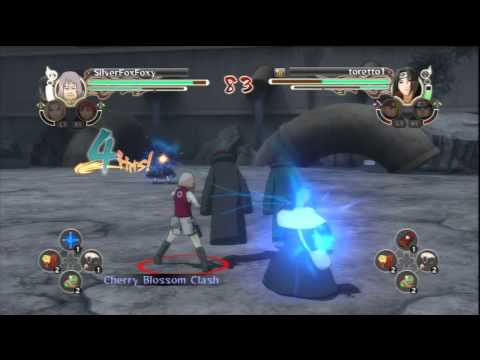 Naruto NS2 Online Battle - Chiyo vs Itachi - Point Tycoon Trophy
