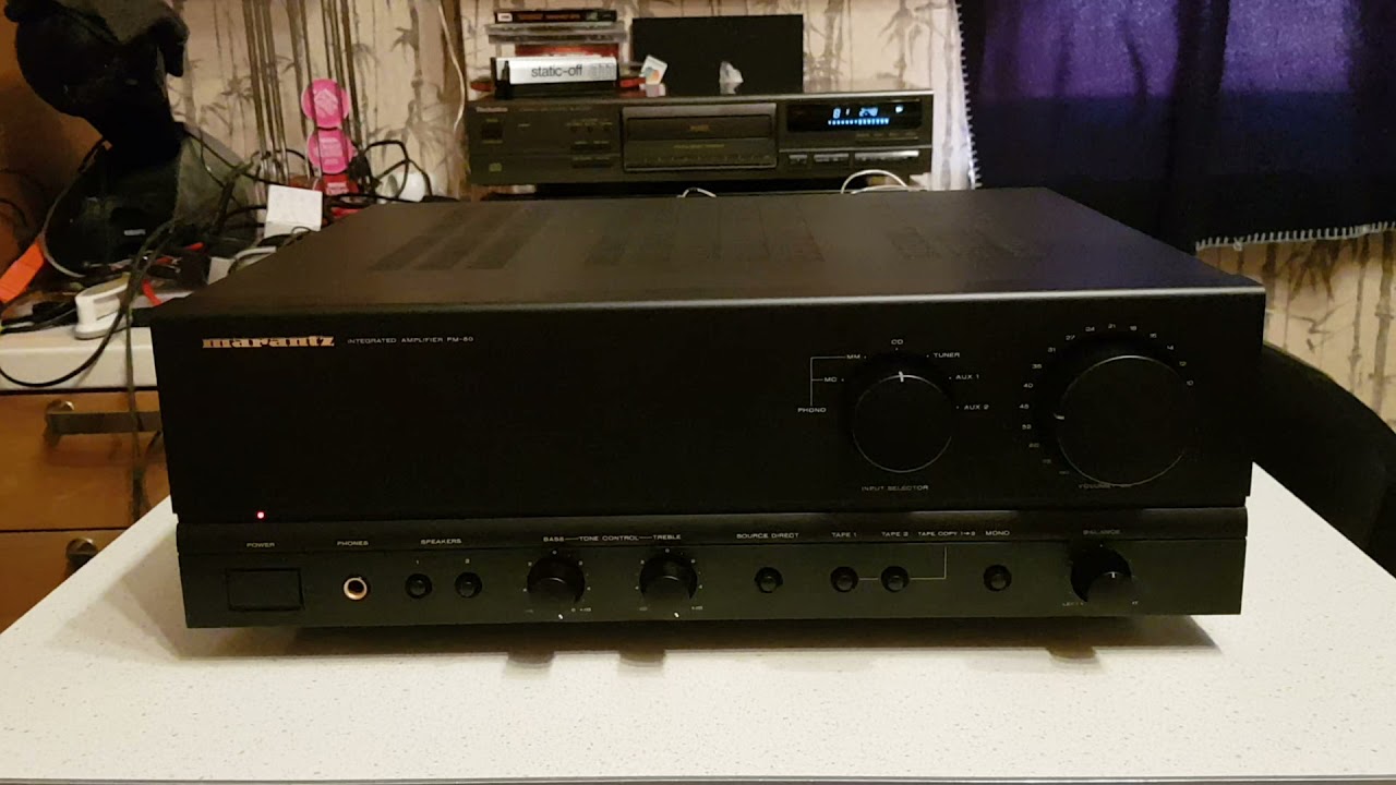 Marantz PM-50 - YouTube