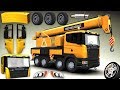 Crane Truck Builds 3D Animation Game