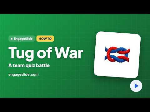 التدريب الفيديو لـ (Tag of War —)