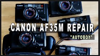 My Canon AF35M Sureshot Autoboy Repair