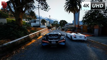 GTA V 2020 - Realism Beyond - Ray-Tracing - Photorealistic Graphics MOD Gameplay /Cinematic Showcase