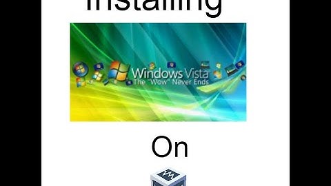 Installing Windows Vista On Virtualbox [HD Timelapse]