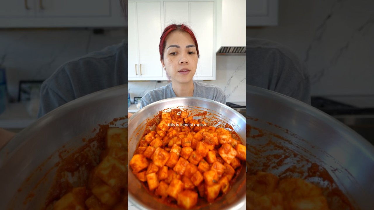 This is radish kimch