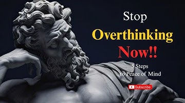 Stop Overthinking: 5 Powerful Steps to Find Peace & Clarity / Break free from the mental loop