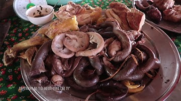 Ẩm thực chợ phiên vùng cao toàn món đặc sản Tây Bắc ngon khó cưỡng | Tôi Người Vùng Cao