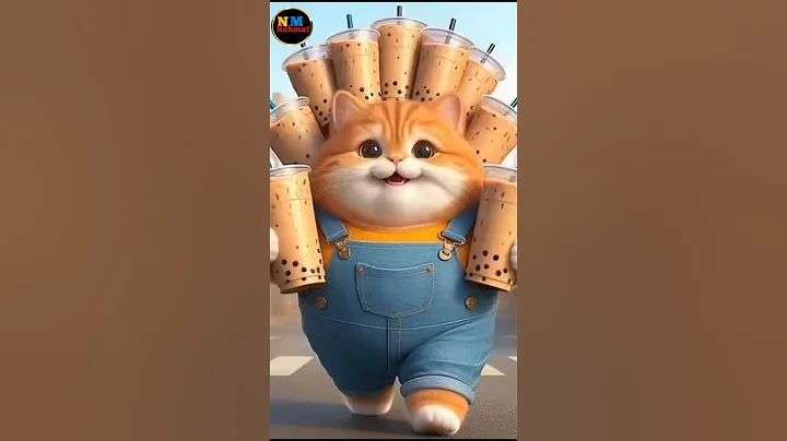 Video 4042491: draw cute baby cat, cute cat rolling, funny cat drawing