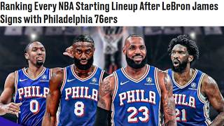Ranking The Best Starting Lineups In the NBA