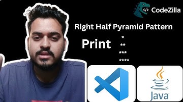 Java Program to Print Right-Aligned Half Pyramid Pattern | Star Pattern in Java