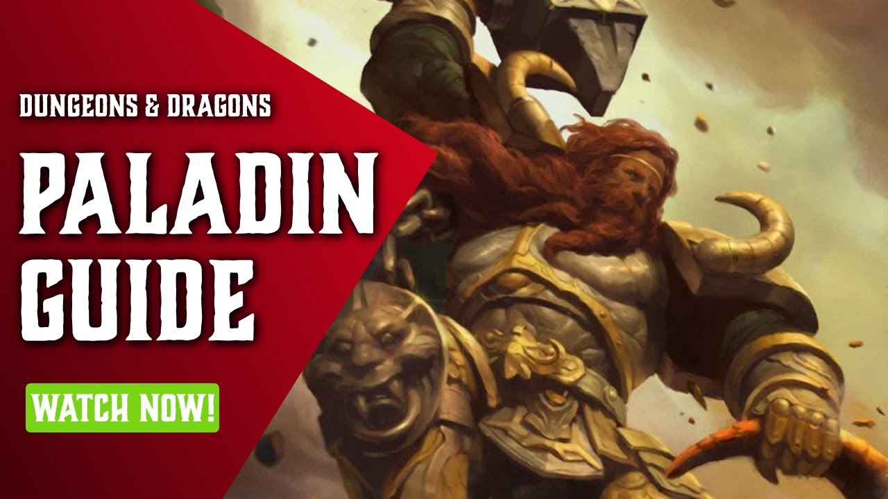 The Ultimate Paladin Class Guide for DnD5e