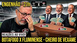REACT AO VIVO - Botafogo x FLUMINENSE | Clima de velório