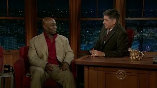 Late Late Show with Craig Ferguson 1/6/2012 Michael Clarke Duncan, Laura Prepon
