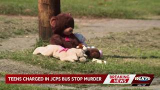 2 teens arrested in JCPS bus stop shooting that killed 16-year-old girl
