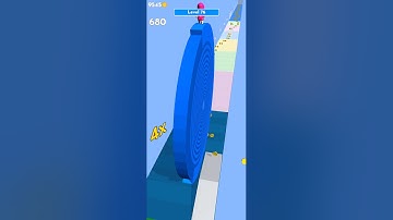 Layers Roll level 76 .  77 Gameplay walkthrough solution