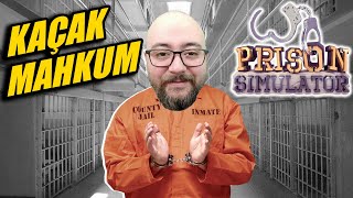 KAÇMAYA ÇALIŞAN MAHKUMU YAKALADIK | PRISON SIMULATOR !!