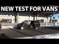 Mercedes EQV airport shuttle test