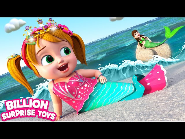 Putri Duyung Kecil Di Bawah Laut! The Little Mermaid Under the Sea - BST Nursery Kids Songs class=