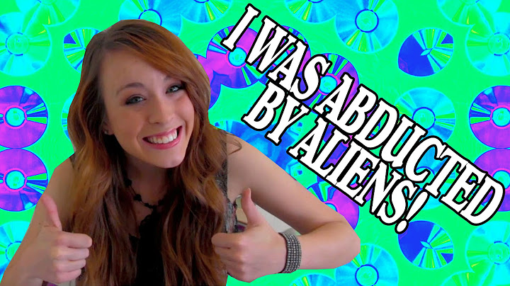 I WAS ABDUCTED BY ALIENS!