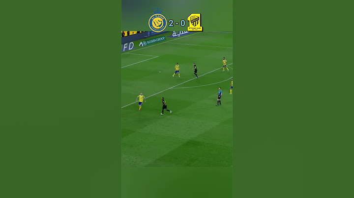 اهداف مباراة النصر و الاتحاد 2-3 #النصر #كريستيانو #الاتحاد #بنزيما