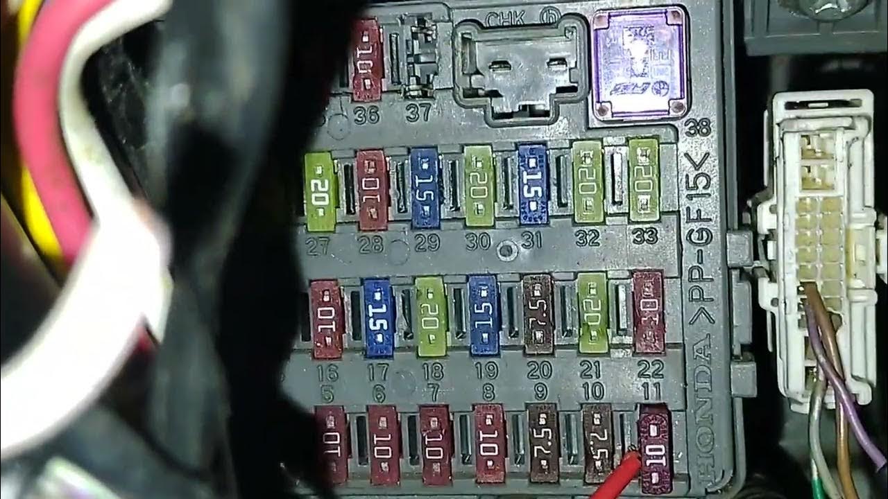 Como desactivar el DRL Honda CR-V 2007-2009 How to Disable DRL - YouTube