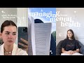 a *realistic* day of managing my mental health (getting out of a rut)