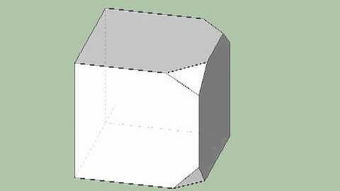 Point group symmetry of truncated cube, part 3