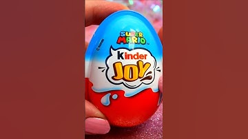 ASMR UNBOXING Super Mario Chocolate Egg Review ❤️#shorts #asmr  #supermario  #chocolate  #trending