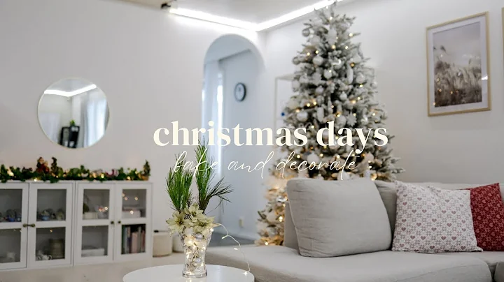 A Cozy Winter Day At Home | Christmas Baking & Decorating | Slow Living In Finland | Aesthetic Vlog