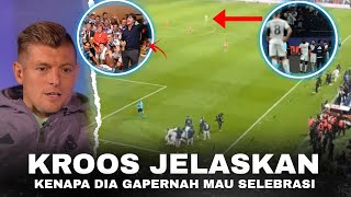 Emang Sekalem Itu, Inilah Alasan Kroos Mengapa Dirinya Gapernah Ikut Selebrasi Seperti Yang Lainnya