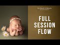 Newborn session flow