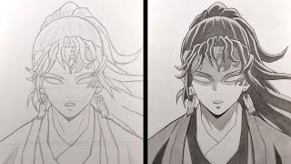 How to Draw Yoriichi Tsugikuni - [Kimetsu no Yaiba]