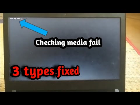 How To Fix Checking Media Fail || laptop not booting, default boot device missing or boot failed