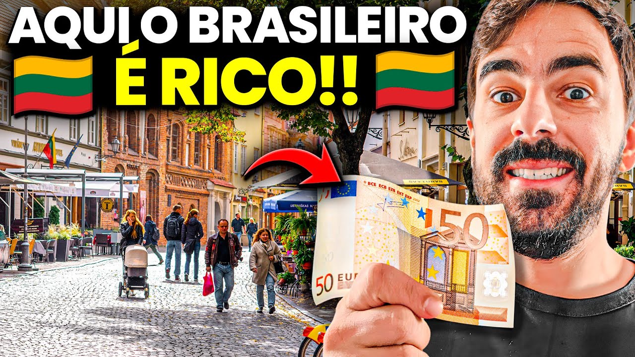 VILNIUS na LITUÂNIA, um PARAÍSO BARATO na EUROPA - o QUE FAZER, e ONDE SE HOSPEDAR? ROTEIRO COMPLETO