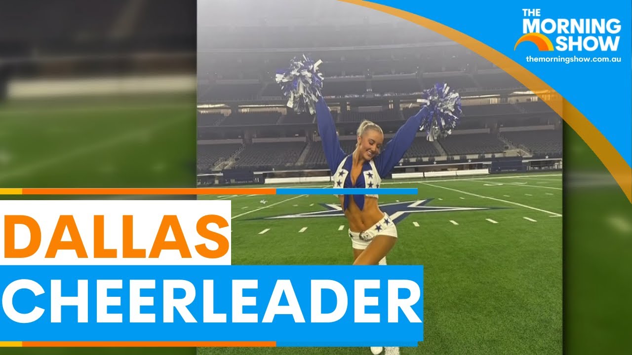 First Aussie-raised Dallas Cowboys cheerleader returns home | The Morning Show