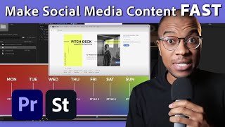 Make Social Media Content In Bulk Using Motion Graphics Templates Premiere Pro Adobe Video