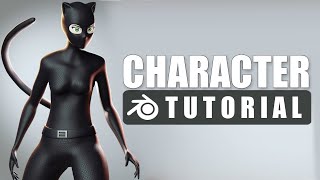 Blender Character Modeling Tutorial - For Beginners - Part 1