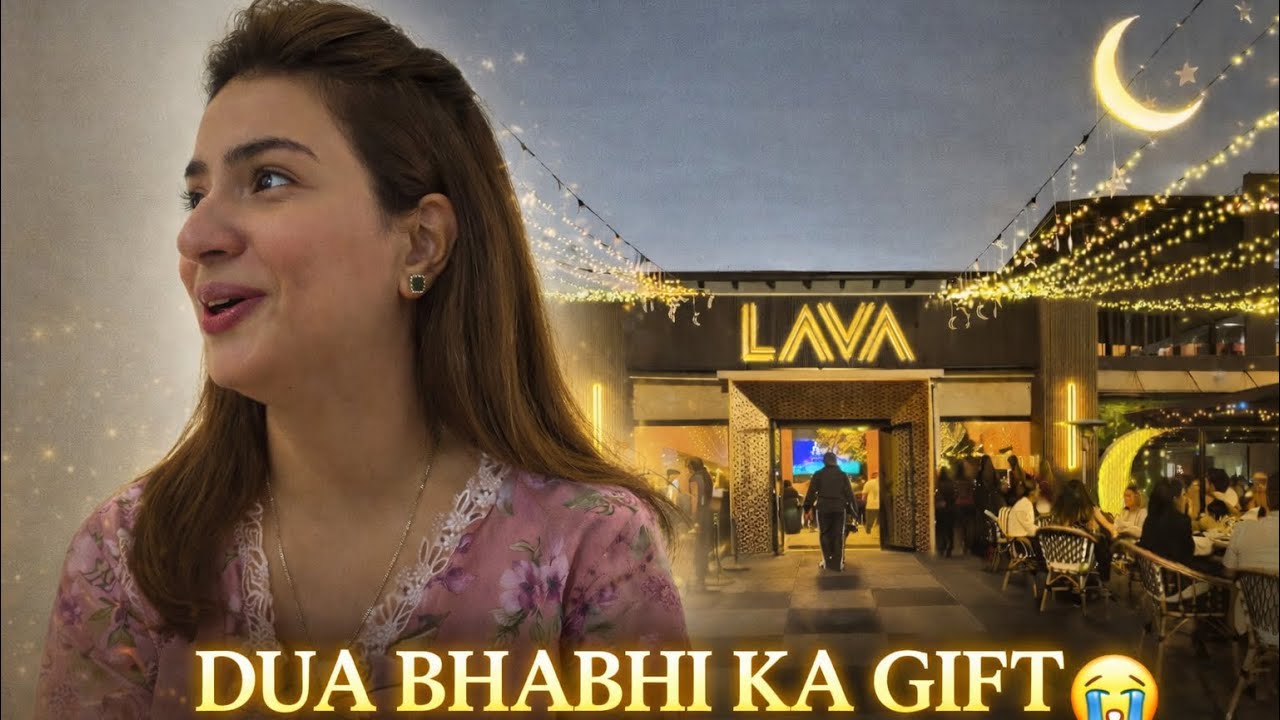 Dua Bhabhi Or Feroz Ne Bheja Jewellery Set 💎 | Lava Lounge Aftari Vlog ✨