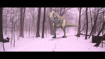 T-rex 3ds max animation test
