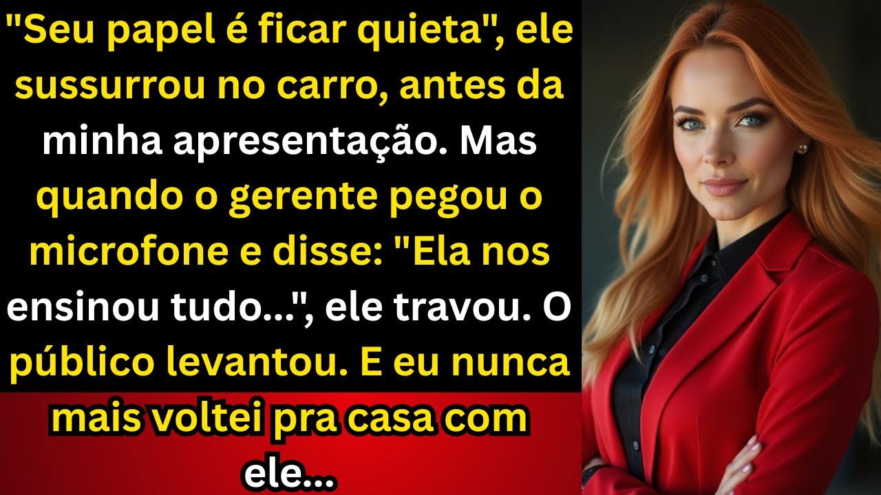 “Seu papel é ficar quieta”, sussurrou meu marido — até o gerente anunciar: “Ela nos ensinou tudo...