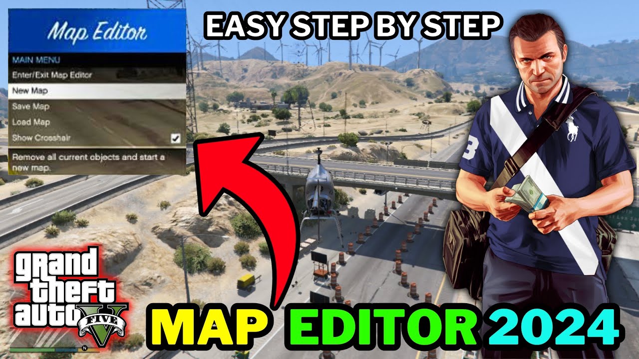 HOW TO INSTALL MAP EDITOR IN GTA 5 2024 | GTA 5 MODS | EASY STEP BY ...