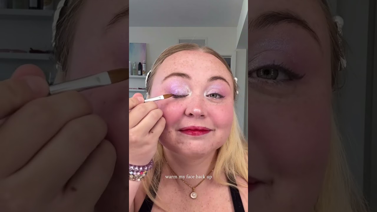 Mermaid siren makeup look 🐚🌊🧜🏻‍♀️ brands used ~~~~~~~~~~~ ~~~~~~~~~~~~~~~ ~~~~~~~~~~~~~~~