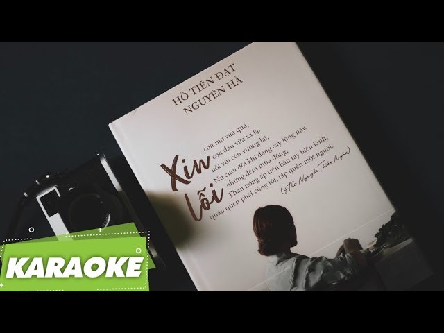 「 Karaoke/Beat」Xin Lỗi - Nguyên Hà | Bản Chuẩn class=